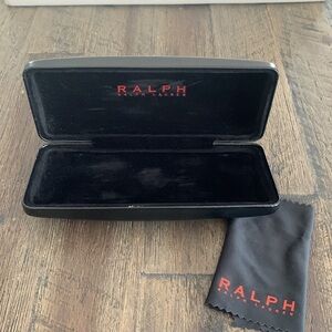 ❤𝅺Ralph Lauren Glasses Case with cleaning cloth